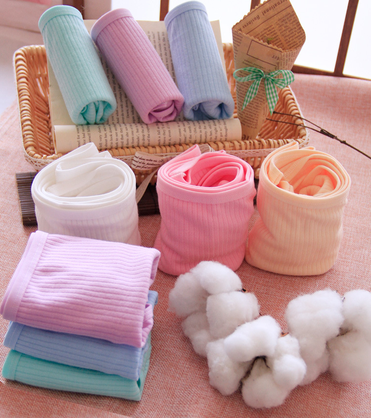 Cô gái thoải mái thở bông sinh viên chủ đề cotton thoáng khí vải tam giác eo thấp ladies đồ lót bán buôn