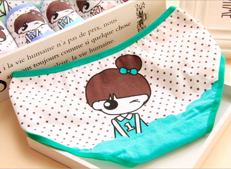 Slip jeunesse simple en coton - Ref 653745 Image 21