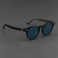 Черная рама+поляризованный светло -голубой объектив