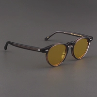 Прозрачная серая коробка+поляризованная ночная визуальная желтая линза