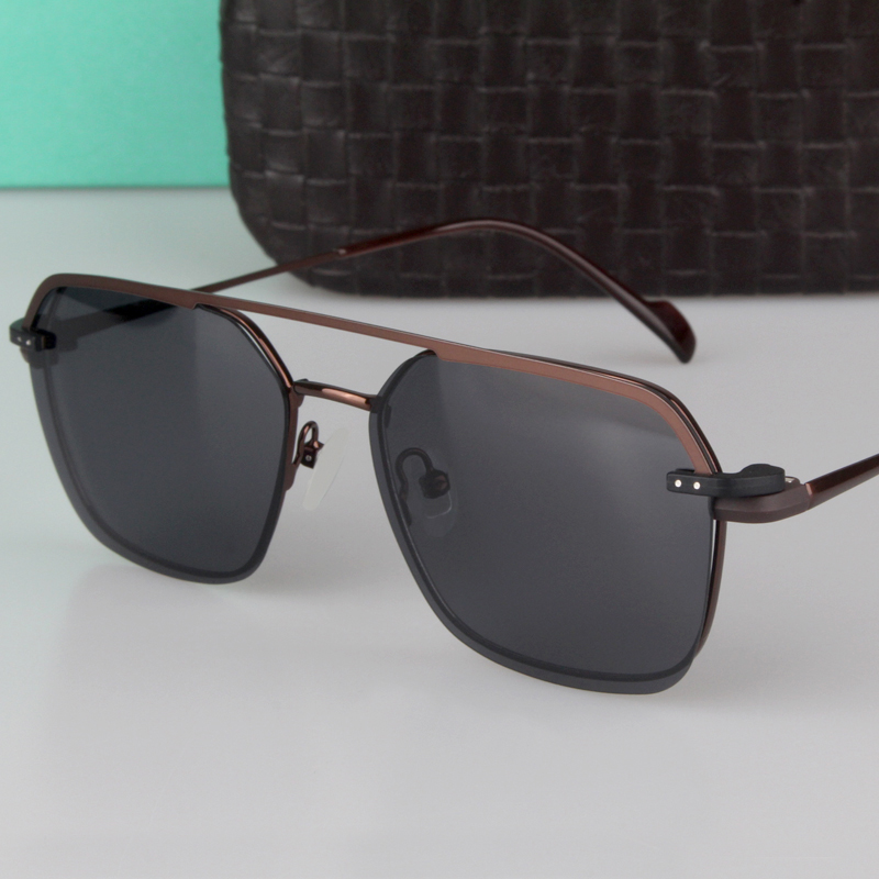 Integrated clip-sheet sunglasses female spectacle frame magnet adsorption near-lens holder sunglasses men's double-frame dual-use set of glasses