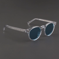 Прозрачная цветовая рама+поляризованная голубая линза