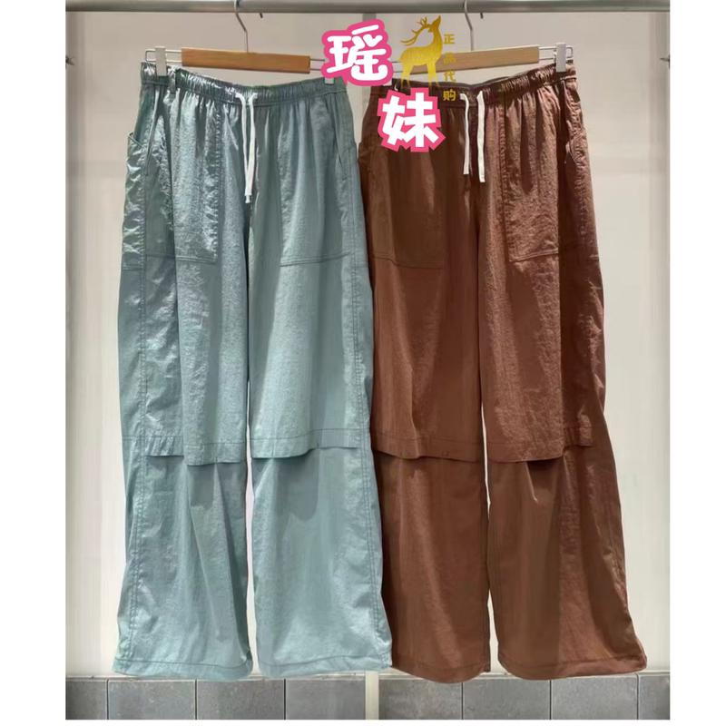Zug Official Store Genuine Product 26 Autumn 1 Street Style Workwear Pocket Wide-Leg Pants A0263Pa03 Original Price 1450