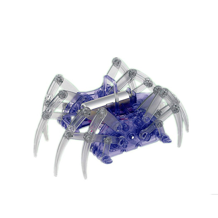 Science and technology small production invention spider robot stem students handmade science experiment set Children's toys