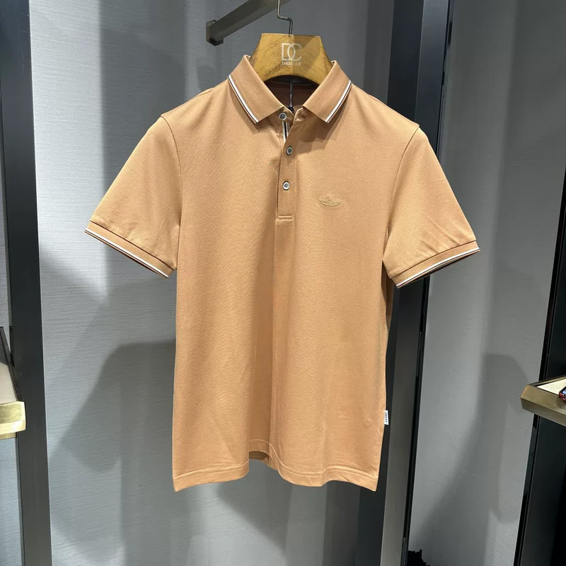 DEICAE мужская весна-лето повседневная рубашка с коротким рукавом polo shirt футболка 112121193 counter 1690