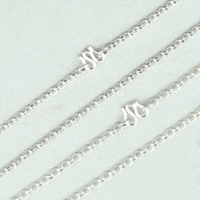 Sterling Silver Ring Necklace Women's Clavicle Short Korean Version Simple Silver Sweater Chain Birthday Gift Suyinfang