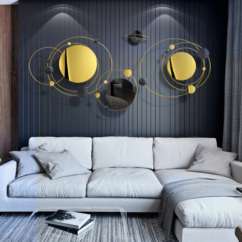 Living room wall decoration Hanging Decoration Light Lavish Bedroom Room Arrangement Wall Wall-mounted Living-room Sofa Background Wall Wall Decoration