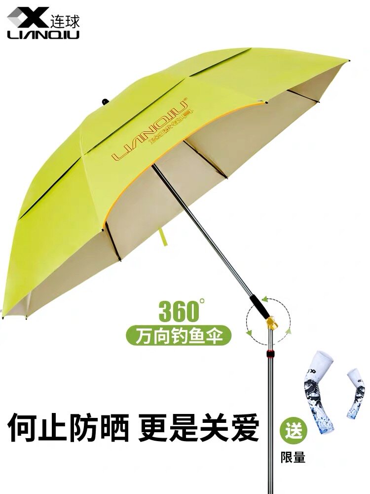 New parachute with heavy sun-proof parasols and wind-proof parasols
