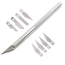  Carving knife Mobile phone film shovel glue utility knife Circuit board paper cutting leather carving paper painting rubber stamp pen knife No 11 No 16