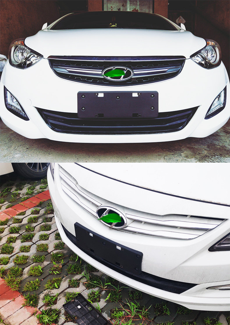 The fixed base of the license plate is suitable for the bracket of the front license plate of the modern leading langong Yuedong renaix35 Tucson frame
