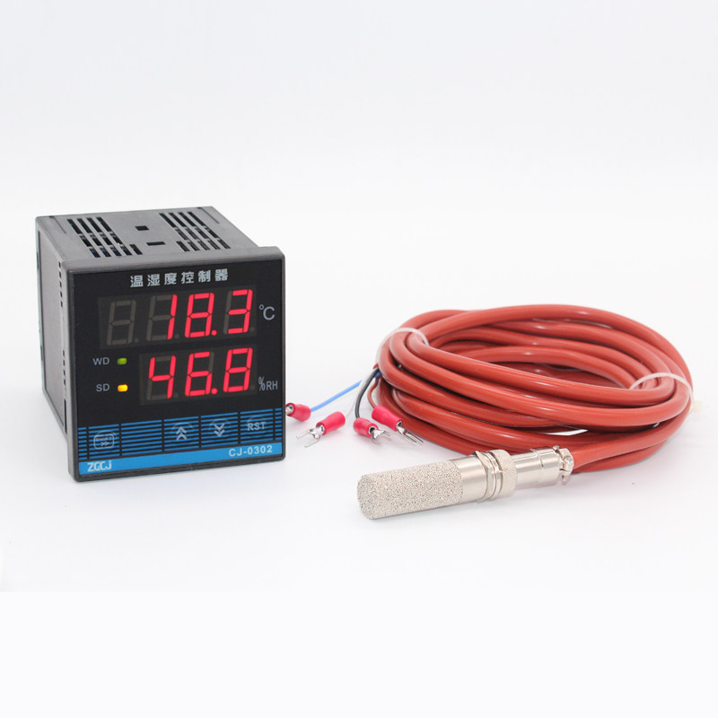 High temperature and humidity controller silicone wire cj-0302 High temperature and humidity integrated sensor