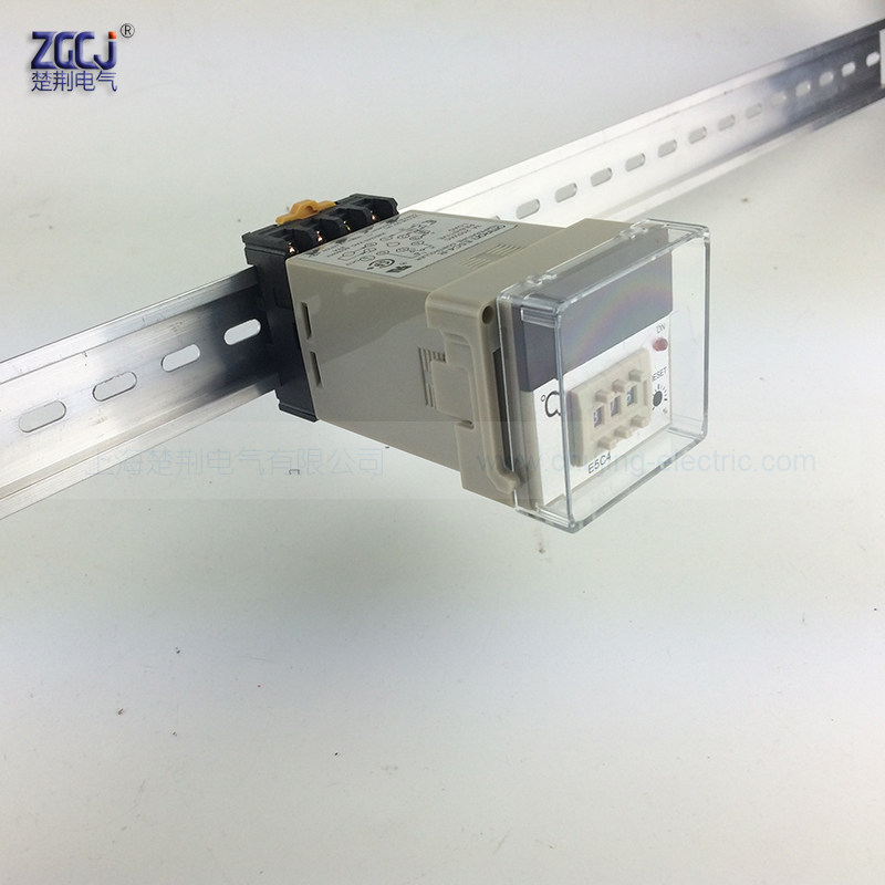 CJ-E5C4 K type 24V digital display intelligent temperature-controlled meter rail-type temperature controller 0-999 ° C constant temperature