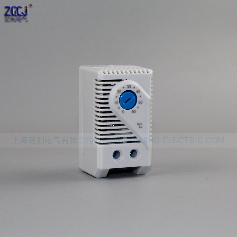 KTS011 220V mechanical temperature-controlled instrument temperature controller rail-type installation 0-60 degrees thermostat