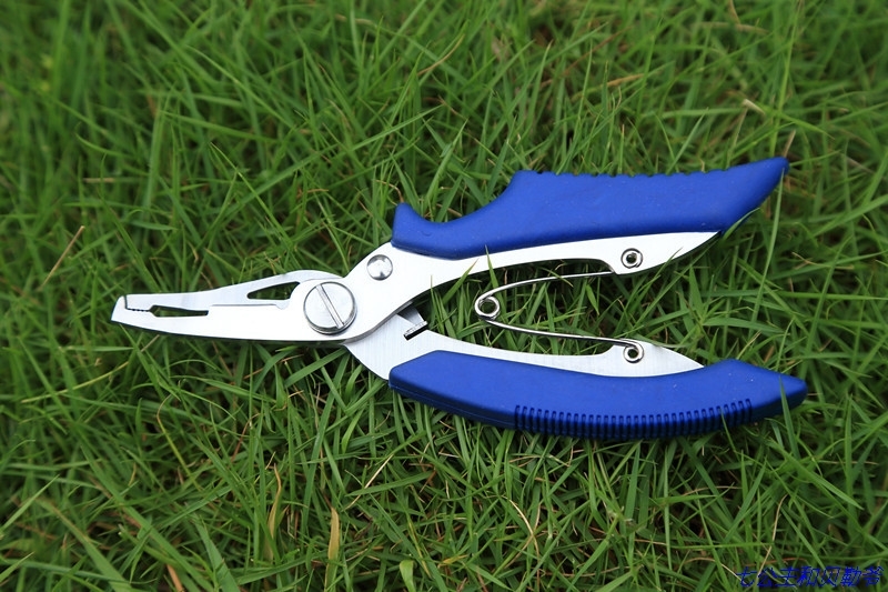 (special price) with hook bent tip fishing pliers multifunctional fish with cut F-317 stainless steel scissors pishing tool