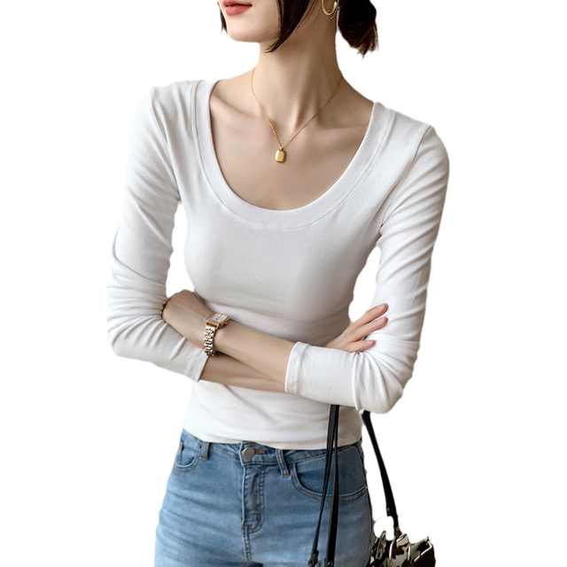 Gebe Shang long-sleeved Korean version regular pure cotton