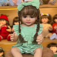 Маленькая дыня 55 см имплантированные волосы