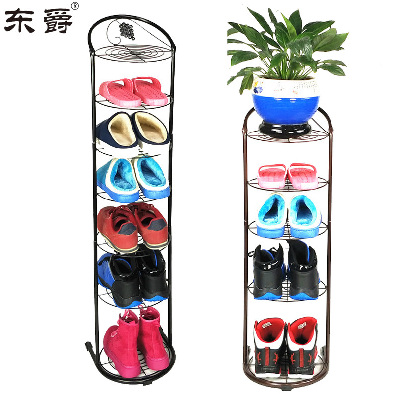 Provincial Space Shoe Rack Home Simple Doorway Multilayer Small Shoe Cabinet Living-room Nice Looking Assembly Economical Type Shoes Shelf