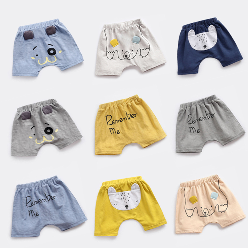 Baby Shorts Summer Clothing Baby Big PP Pants Outside Wearing Thin Summer 1-3 Year Old 2 Children Fart Pants 5 Boy Pants