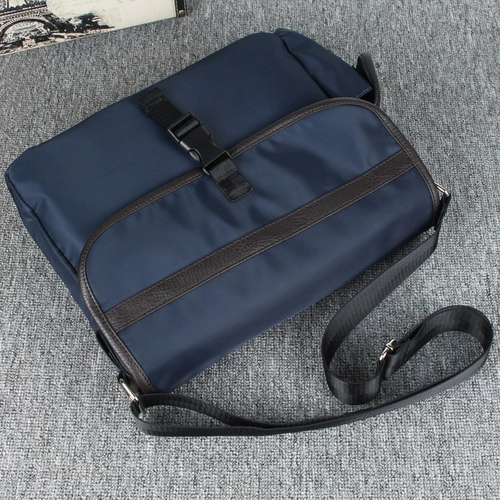 M/爱牧格 Сумка на одно плечо, мужской трендовый ремешок для сумки, ранец, в корейском стиле