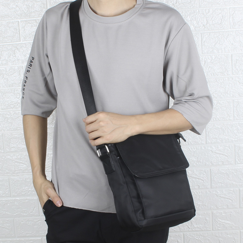 M Love Shepherd 2022 Trendy Men's Bag Casual Men's Single Shoulder Bag Vertical skew satchel Men's single shoulder inclined cross-pack bag