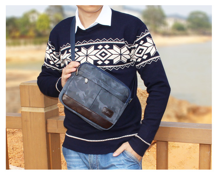 M / 爱 牧 Túi đeo vai xu hướng thể thao và giải trí nam túi nhỏ nylon Túi vải Oxford không thấm nước Túi Messenger túi michael kors