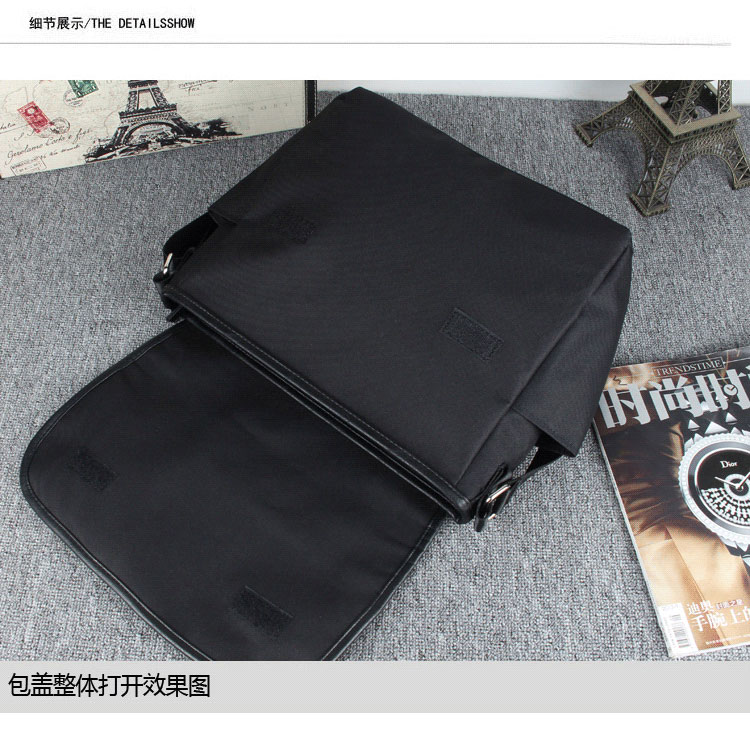 M / yêu chồng nam túi đeo chéo vai túi nam Messenger túi xách phiên bản Hàn Quốc giản dị của túi nylon vải nam túi xách du lịch