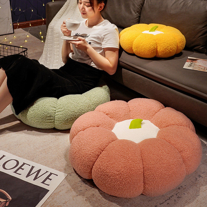 Pumpkin Bushel Cushion Ground Floor Sloth Sitting Living-room Butt Mat Tatami Floating Window Mat cushions Inwind-Taobao