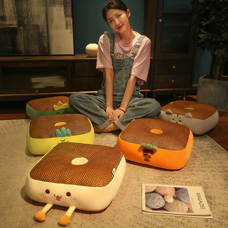 Chair cushion stool fart cushion office for a long time sit cool mat butt mat thickened cool cushion bamboo cushion heightening?Chair cushion for the chair