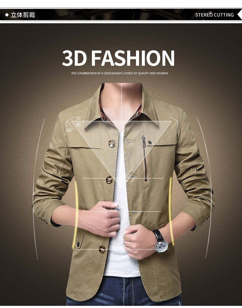 Blouson homme manches longues en Coton - Ref 3116663 Image 24