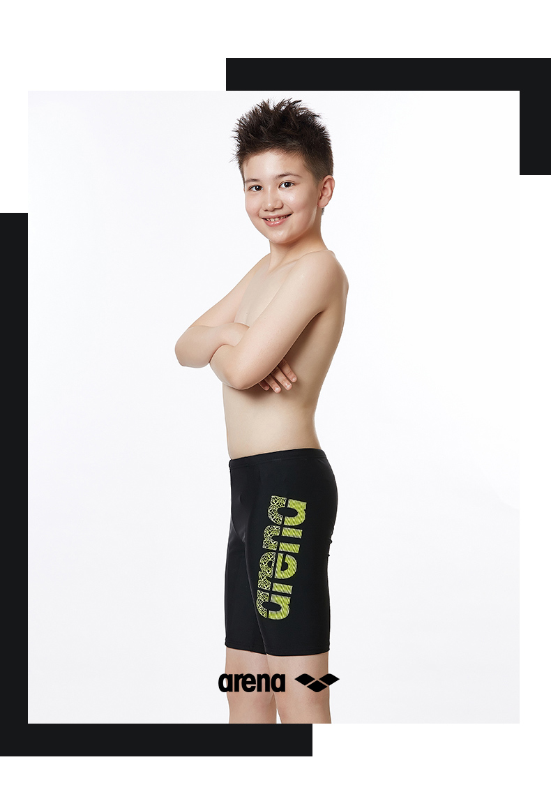 Quần bơi trẻ em Arena Arina năm điểm quần bơi dài đến đầu gối nam thiết bị bơi nước nhanh khô - Bộ đồ bơi của Kid bikini cho bé 1 tuổi