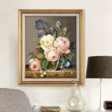 Jiao Yingyou Drip Cross Emelcodery 2022 Новая вышивка небольшая пьедеста спальня Европейская цветочная гостиная вышивка 2021 ручной работы ручной работы