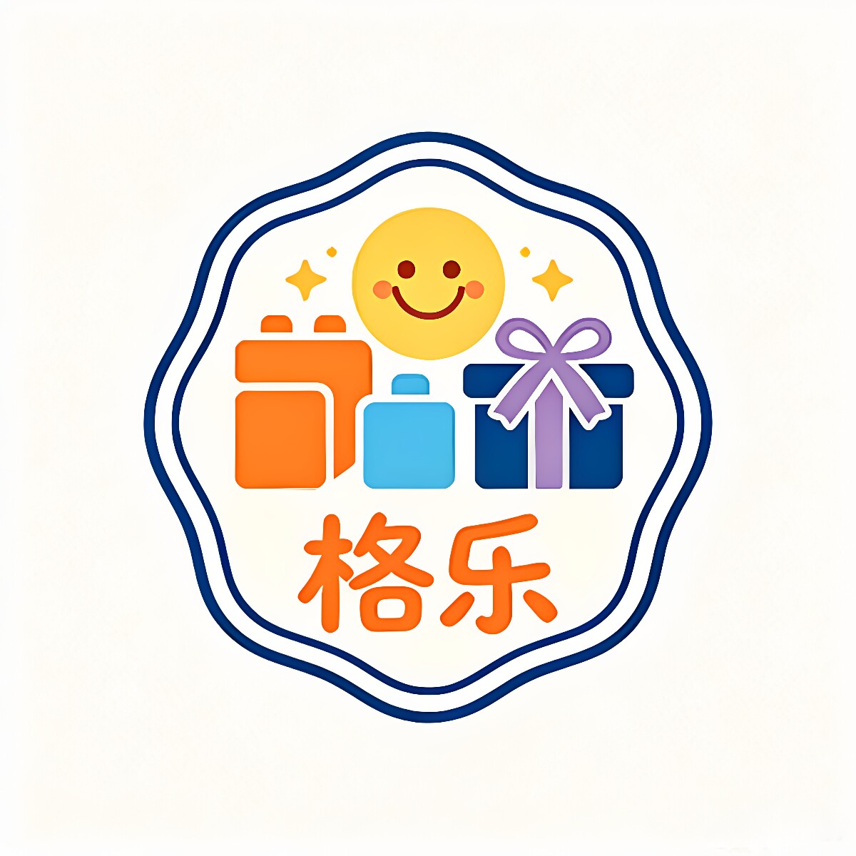 格乐手办店的LOGO