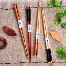 Chopsticks creative Japanese style simple wooden chopsticks tie thread-wrapped chopsticks Nordic home chopsticks beautiful tableware wooden chopsticks