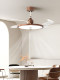 Restaurant Fan Light 2026 New Cream Style Ultra-Thin Fan Chandelier Restaurant Home Integrated Bedroom Ceiling Fan Light