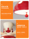 Dopamine Children's Room Bedroom Straight-Blade Fan Light Cozy Princess Room Strong Wind Silent Mushroom-Shaped Ceiling Fan Light