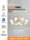 Living Room Fan Chandelier, French Cream Style, 2026 New Model, Full Spectrum Eye Protection, Dining Room Bedroom Invisible Ceiling Fan Light