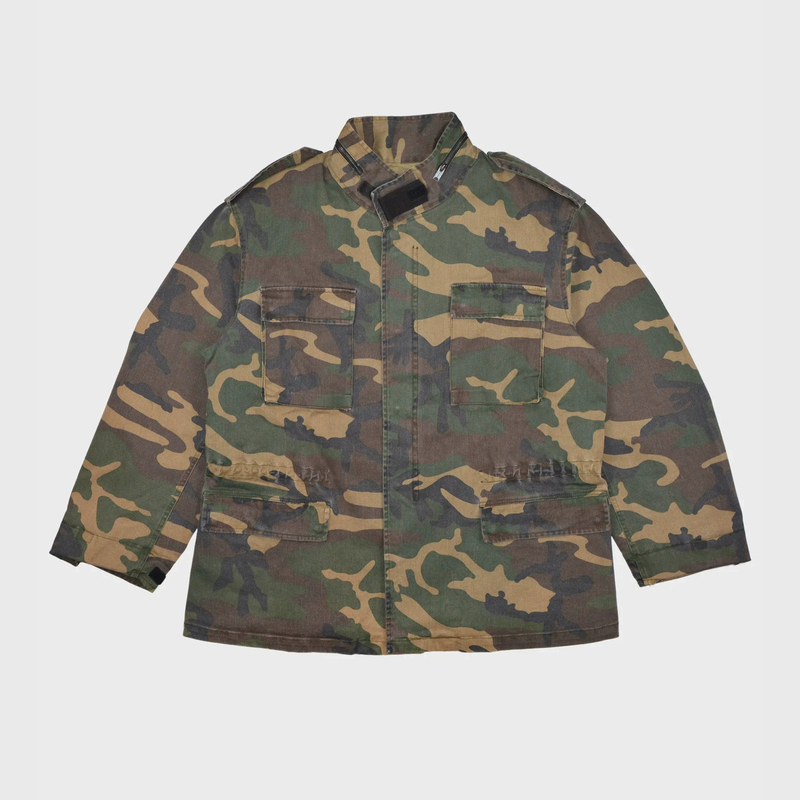 Yeezy Season 4 M65 Camouflage Washed Jacket