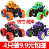 Инерционная полноприводная игрушечная машина, внедорожник, ударопрочная модель автомобиля для мальчиков, умеет карабкаться, 3-4-6 лет