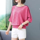 Осенняя демисезонная трикотажная футболка для матери, коллекция 2022