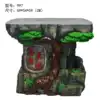 Rockery fountain water base Rockery Feng Shui wheel special seat Bonsai shelf Flower stand Imitation wood root carving stone