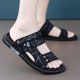 Sandals Men's 2025 New Summer Outerwear Dual-Purpose Sports and Leisure Sandals Men's Non-Slip Wear-Resistant Beach Shoes