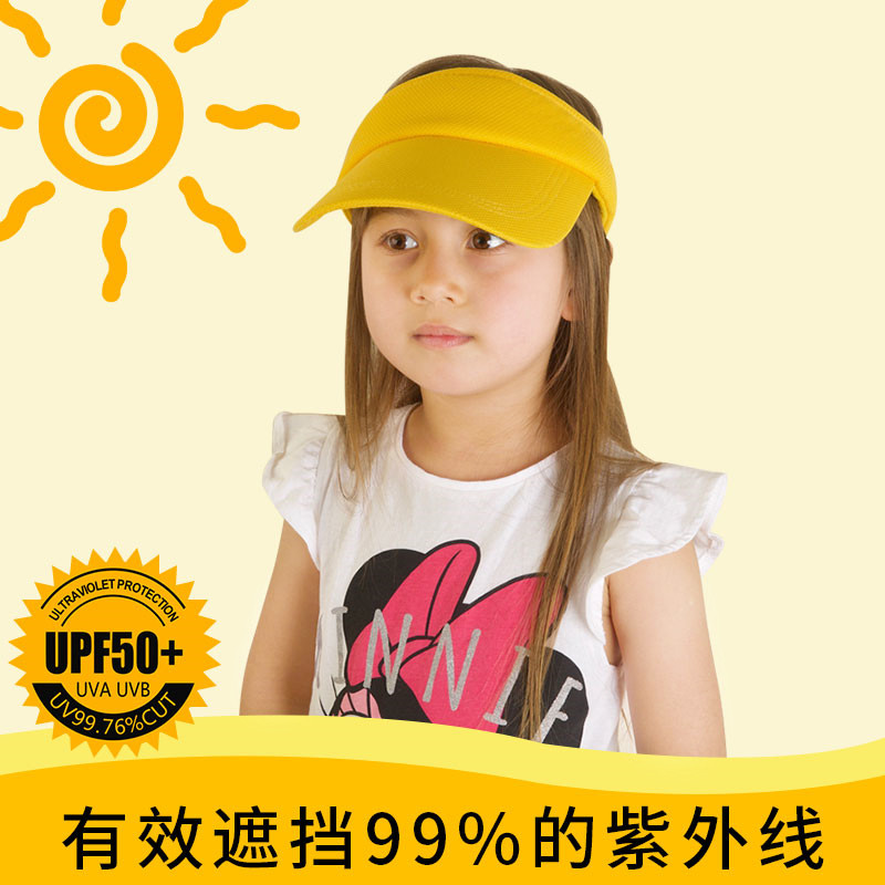 stylebymas 亲子款遮阳帽 UPF50+防晒空顶帽 小黄帽 聚划算+天猫优惠券折后￥9.9包邮（￥24.9-15）儿童、成人多色可选