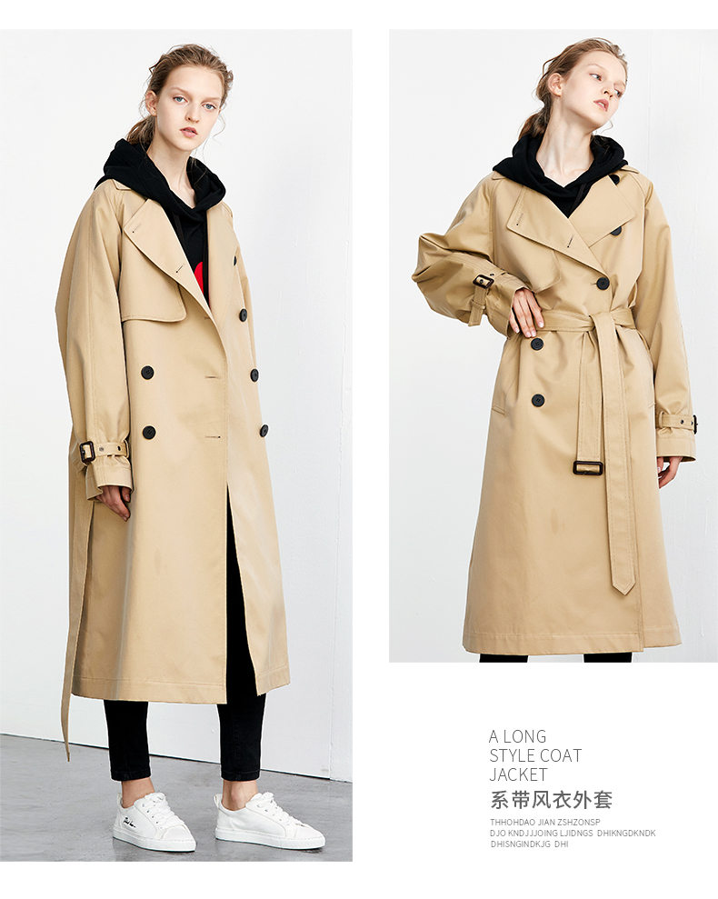 Trench pour femme en Coton - Ref 3227341 Image 13