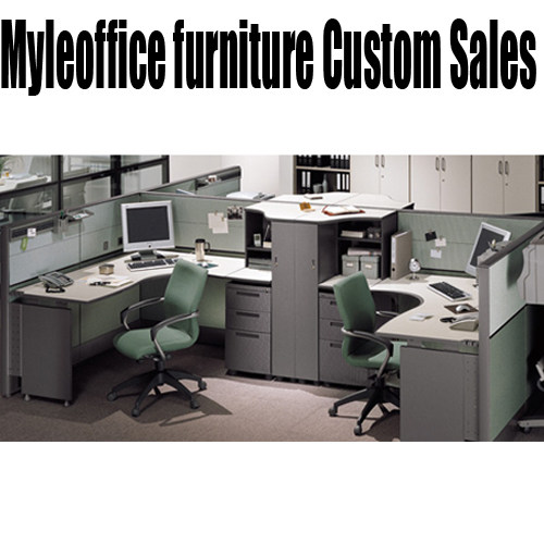 Shanghai office furniture 2 people combined working position screen partition desk set for clamping door measurement