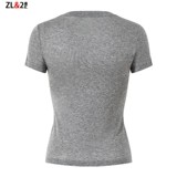 Тонкая летняя трендовая модная шерстяная футболка, короткий рукав