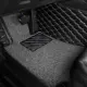 Единый основной черный золото+черный серой шелковый круговой слой