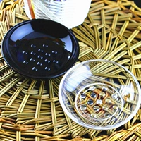 Круглый черный