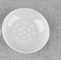 Круглый белый