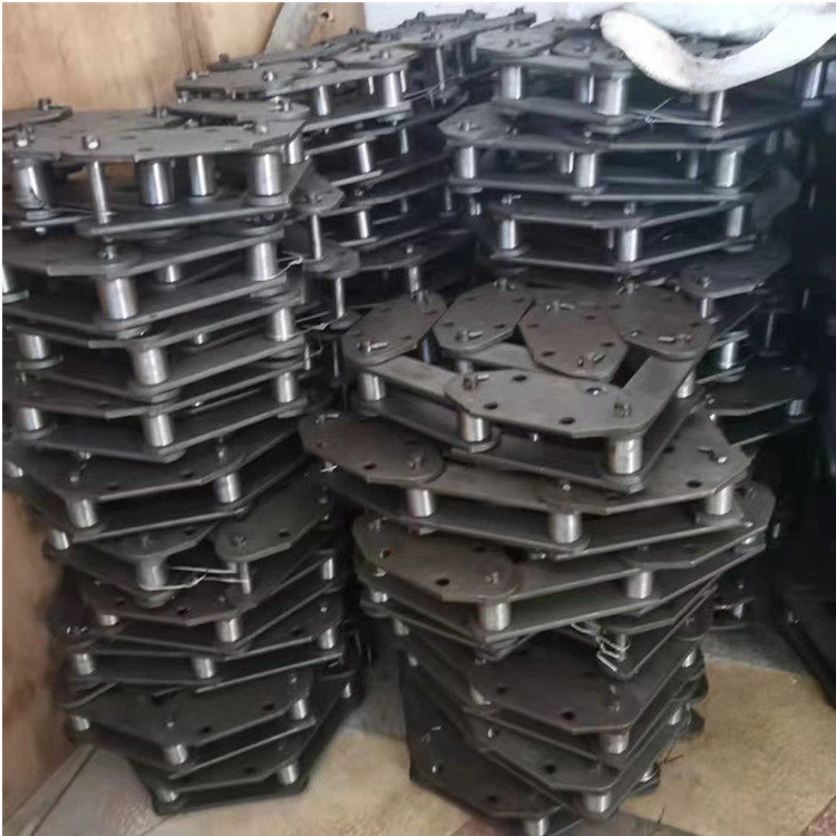NE50/100链条斗式提升机专用板链高强度耐磨传动链条材质45号钢