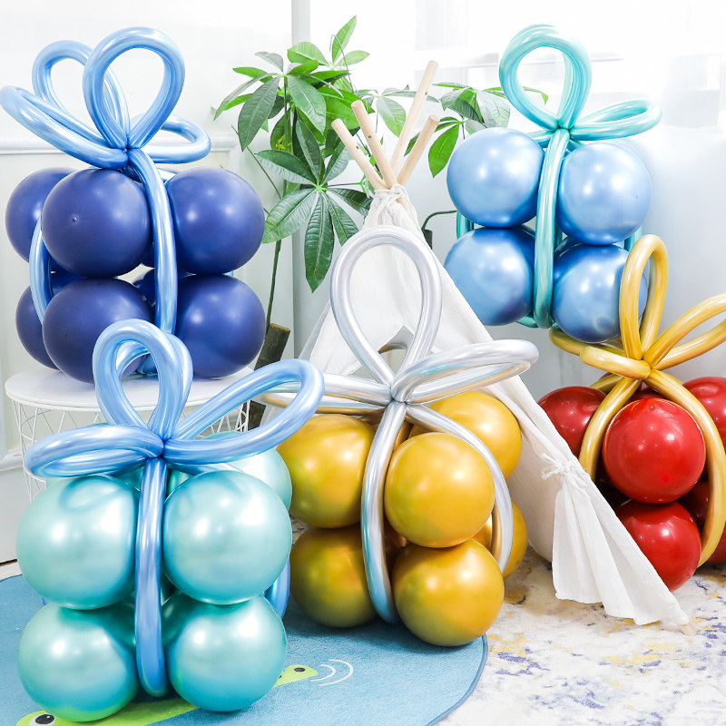 June 1 Children's Day decoration creative gift bag type decoration balloon children's baby body scene arrangement photo props